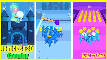 Join Clash 3D Gamplay All Level Max Level Gamplay part-6 #joinclash3d