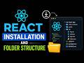 React 19 Installation Tutorial in Hindi | Folder &amp; File Structure Explained