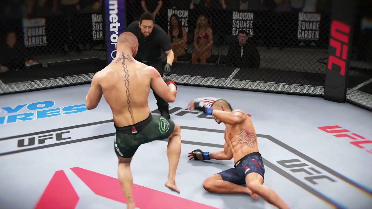 His head almost got knocked off! | UFC 3 Best Knockouts on GameOnGabru