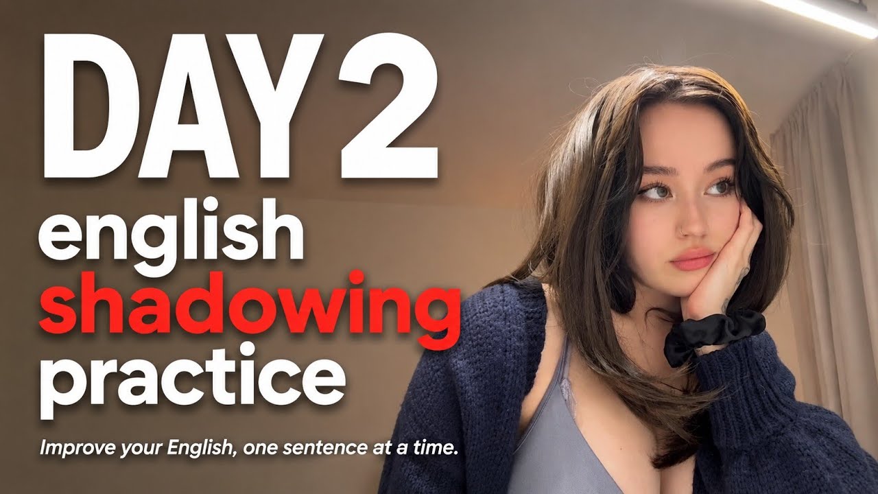 Practice English With Me | Full Day Shadowing Practice (Evening ...