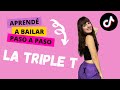 Tutorial tik tok dance  la triple t  tini