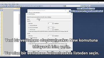 Sql Server Bir Veritabanını Başka Sunucuya Kopyalama