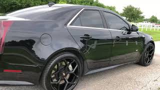2010 Cadillac CTS-V RECAROS, Panoramic Sunroof CAMMED, UPPER Pulley, Long Tubes, CarFax CLEAN
