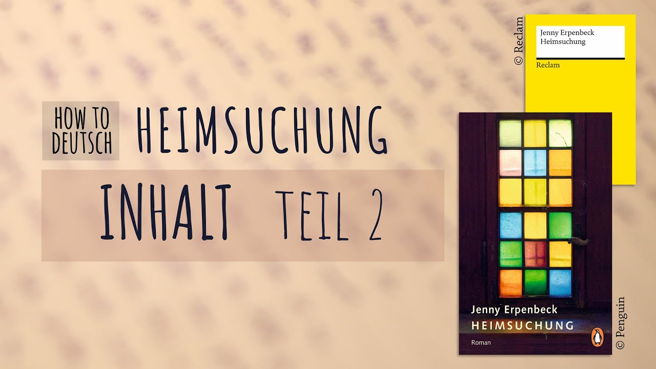 Jenny Erpenbeck "Heimsuchung" | Inhalt (Teil 2) - YouTube