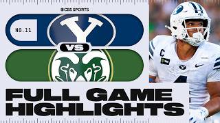 Full No. 11 Brigham Young Cougars vs. Colorado State Rams | Week 3 Full Game Highlights News