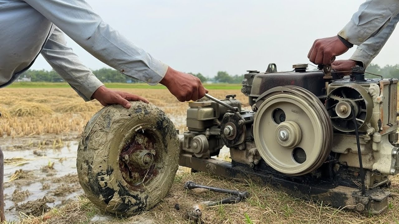 How to Fix a Wheel by Hand | Simple Engine Repair