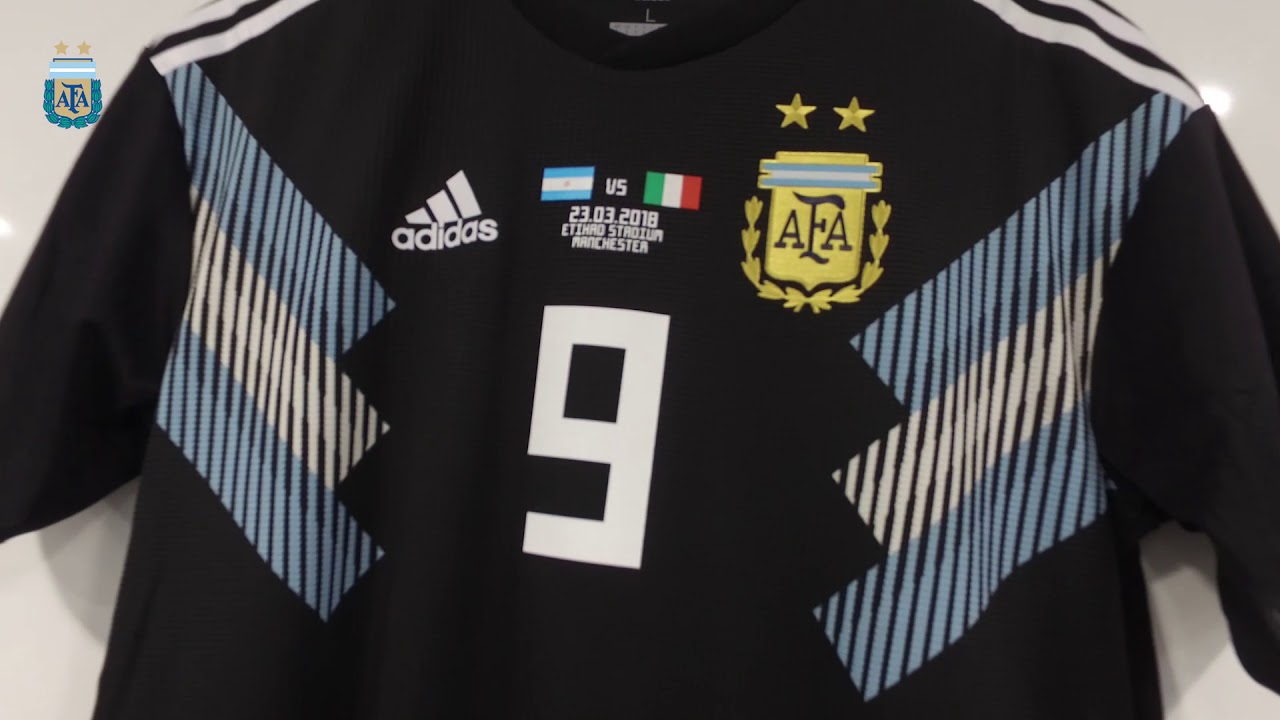 nueva camiseta alternativa de la Selección Argentina Gonzalo YouTube