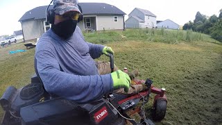 Single mom needs help with the lawn.