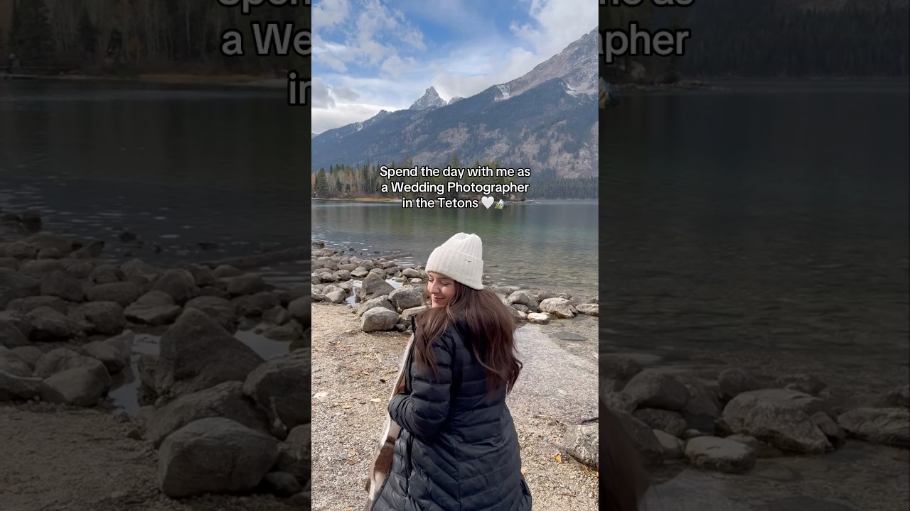 Day in the life of a Wedding Photographer and Grand Teton National Park 🏞️ 
