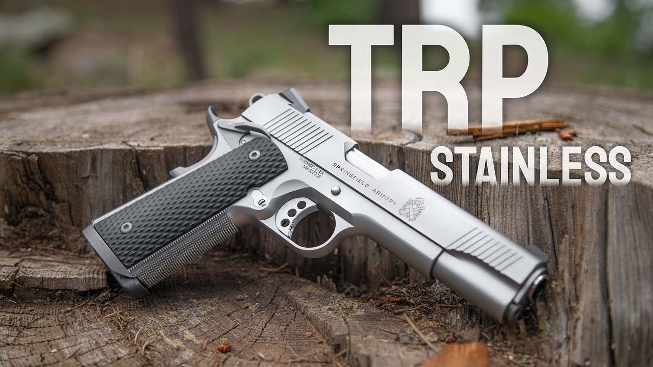 The Springfield Armory TRP Stainless 1911 YouTube