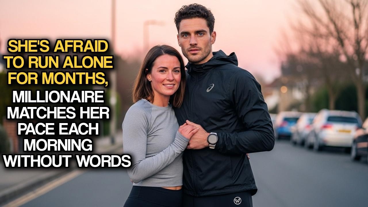 She's Afraid To Run Alone For Months, Millionaire Matches Her Pace Each Morning Without Words