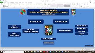 Aplikasi Keuangan Koperasi Menggunakan Ms Excel Sederhana