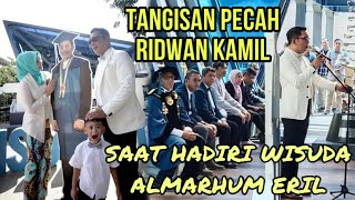 Momen Haru Saat Ridwan Kamil Wakili Almarhum Eril Wisuda Di Itb