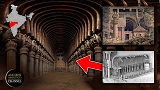Carved Out of Bedrock: The Amazing Great Chaitya Cave in India | Ancient Architects