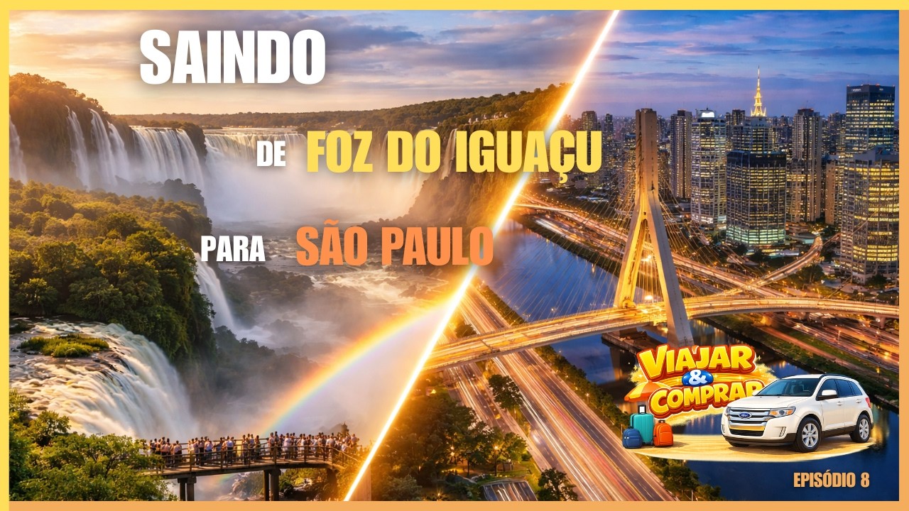 1046 KM NA ESTRADA! De Foz do Iguaçu a São Paulo (PARTE 08)