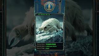 TESSAVRYN — It breaks through its entire habitat