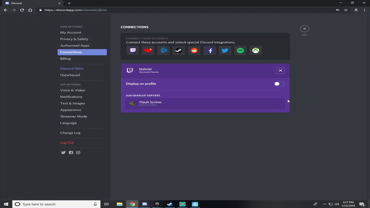 How to get verified in Tfault Scrims