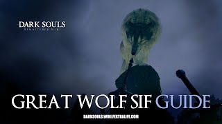 Great Grey Wolf Sif Dark Souls Wiki