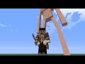 【Minecraft】進撃の巨人ＭＯＤと、立体起動MODの紹介 / Attack on Titan Minecraft