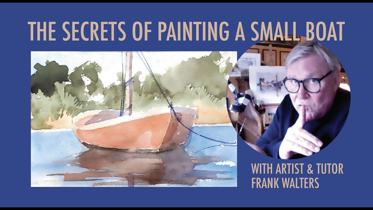 SECRETS OF PAINTING A SMALL BOAT - YouTube