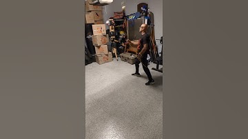 Hitting the Target With A Rope Dart Using Leg Wraps Into A Figure 8 Shot From Behind!