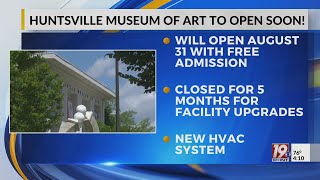 Huntsville Museum Of Art To Open Soon | August 4, 2025 | News 19 at 4 p.m.