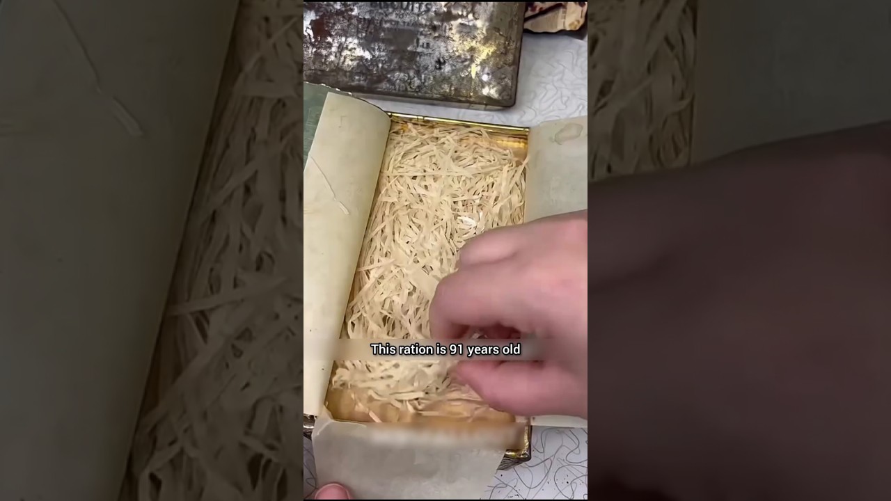 Насколько роскошными были пайки на случай чрезвычайных ситуаций 90 лет назад? 