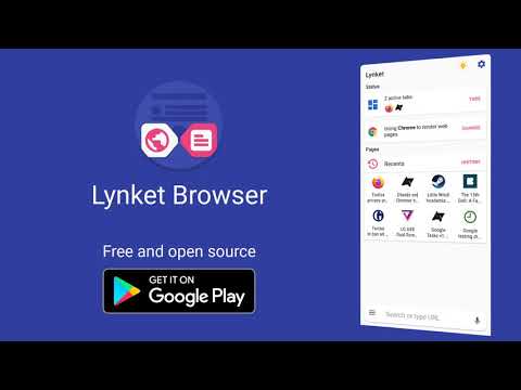 Lynket Browser - Promo