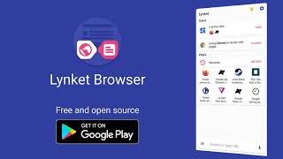 Lynket Browser  - Promo screenshot 2