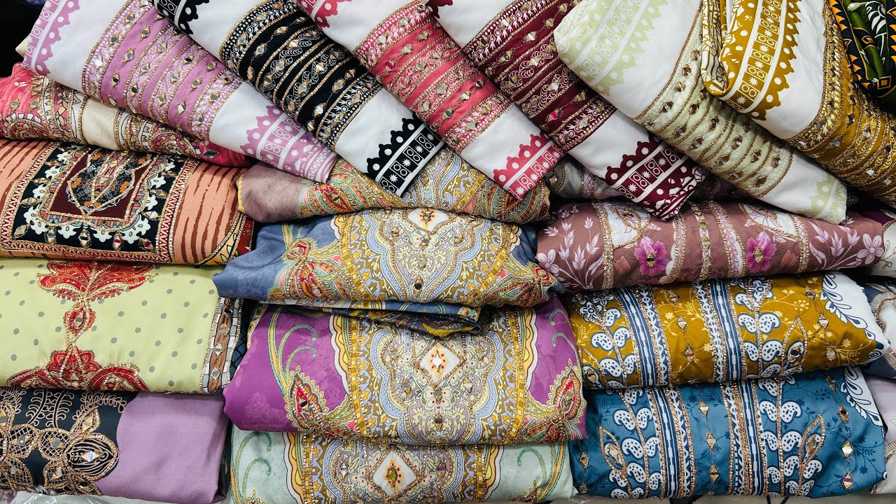 লুফে নেওয়া অফারে পাকিস্তানি ইন্সপায়ার থ্রিপিস পাইকারি সন্ধান ||Pakistani style dress at wholesale