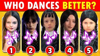 Who Dances Better? Wednesday Dance Edition, Salish Matter, Diana, Like Nastya, Skibidi