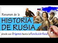 Historia de RUSIA - Resumen | Desde sus Orígenes hasta la REVOLUCIÓN RUSA.