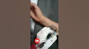 how to draw a mom and dad tattoo, easy drawing, #shorts #youtubeshorts #learnwithusdrawing