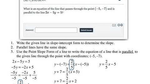 Delta Math Parallel Perpendicular Lines