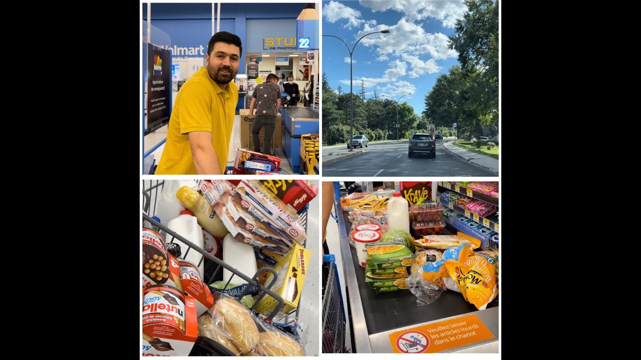 Grocery shopping at Walmart”Canada life 🇨🇦 YouTube
