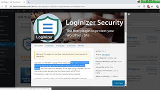 Protect Your Wordpress Site From Bruteforce Login Attacks With FREE Loginizer Plugin