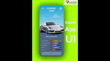 Racing Race Game Development UI - Fourtek