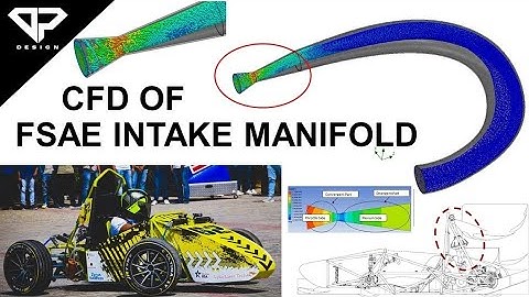 CFD of Formula SAE Air Intake Manifold using Solidworks | FSAE | DP DESIGN | Formula student