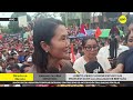 Loreto: Keiko expuso sus propuestas en localidad de Bretaña