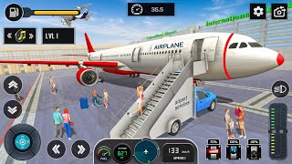 airplane city flight simulator - flight simulator gameplay - airplane flight pilot simulator game screenshot 1