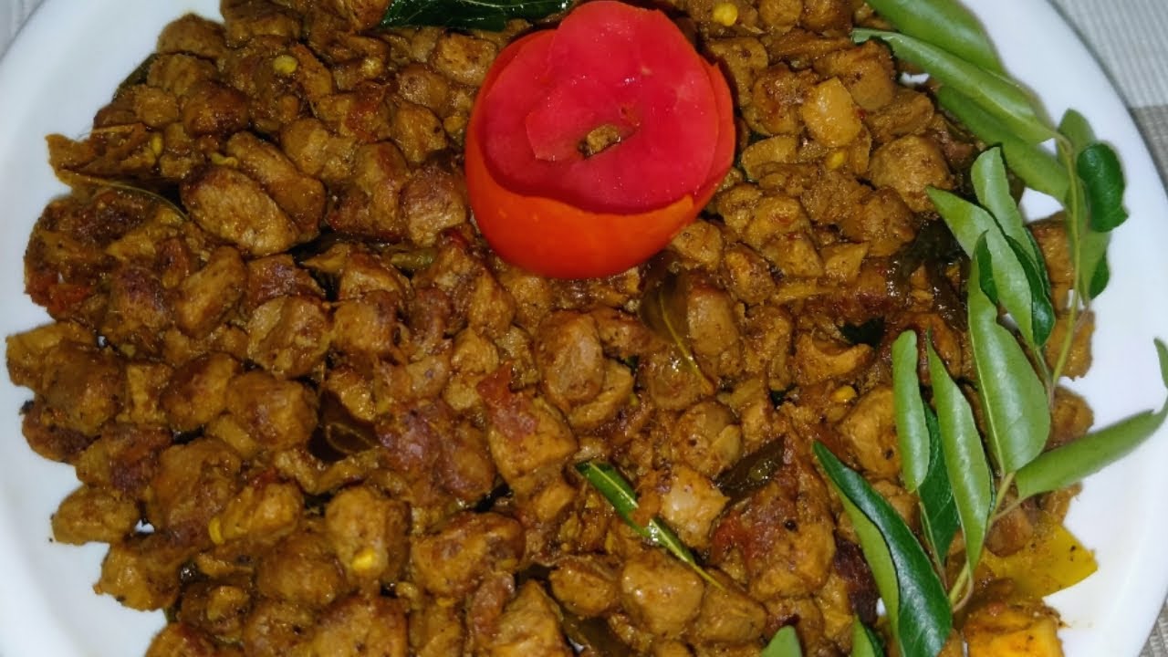 Soya Chunks Dry Roastസോയ റോസ്റ്റ് Soya Dry Fry Soya Ularthiyathu