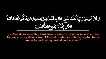 Surah Qasas | Nasser al Qatami سورة القصص |  ناصر القطامي