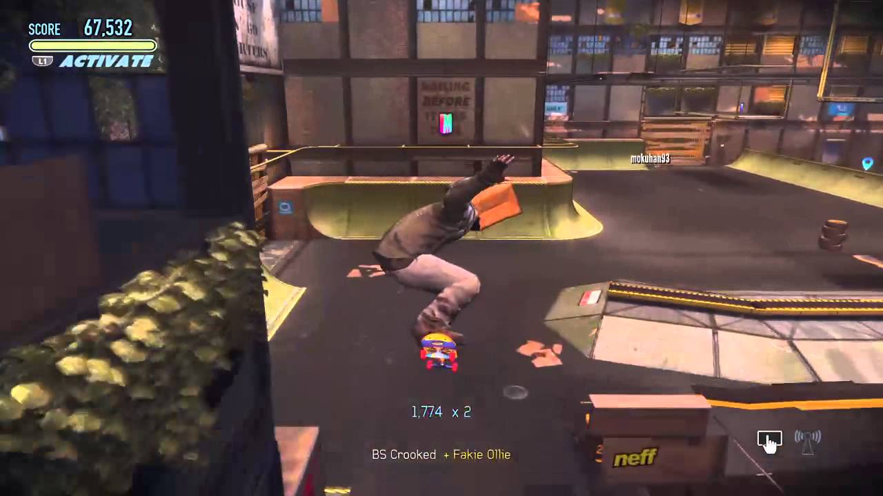 Tony Hawk's Pro Skater 5 - THE BUNKER GAP LIST - Over the Door