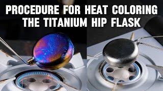 Titaner Portable Titanium Hip Flask