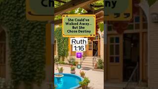 ✝️💟🛐 Ruth 1:16 What if your breakthrough hinges on a choice no one would understand? Ruth made her