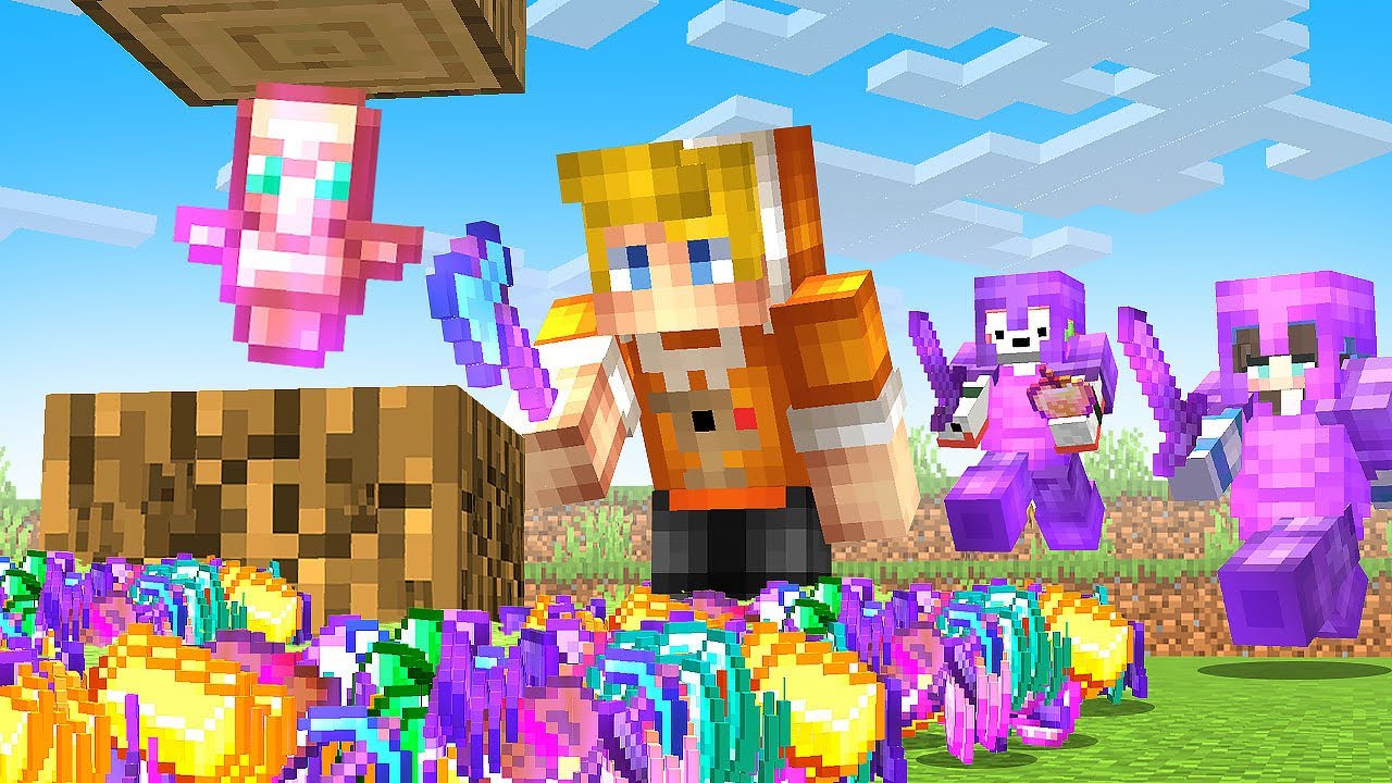 Майнкрафт СПИДРАНЕР против 10 ОХОТНИКОВ, но ВСЕ ПРЕДМЕТЫ СЛУЧАЙНЫ…