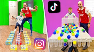 BIGGEST VIRAL GAMES VS MY DADDY!