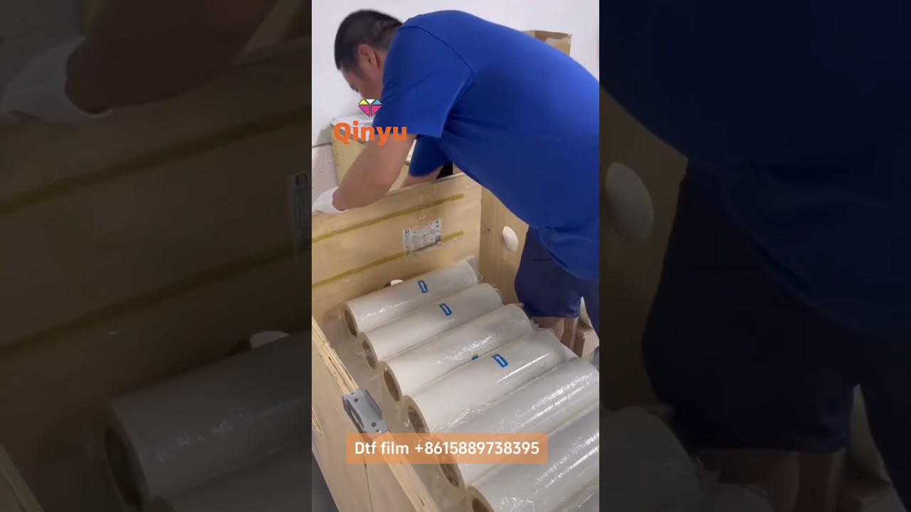 Dtf film instant peel hot peel