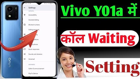 vivo y01a call wetting setting Kaise on Kare/ how to activate call waiting in Vivo y 01a/vivo y01a