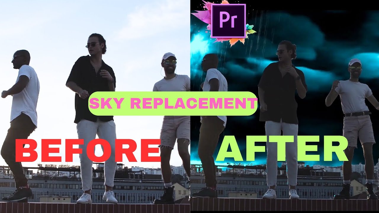 How To Do Sky Replacement In Premiere pro Easily